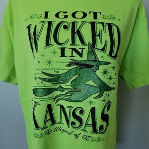 I got wicked in Kansas. Wizard of Oz  Halloween T-shirt